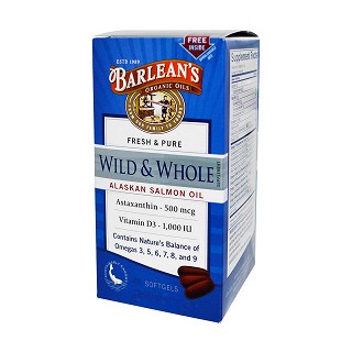 barlean's whole alaskan salmon oil 800mg(barlean＇s)