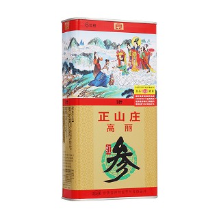 正山庄高丽参天字30支150g(铁盒)